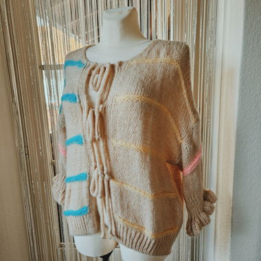 Kuschel Grobstrick Jacke/Pulli