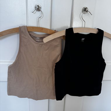 2er-Set Sport Tops von H&M, Grösse s
