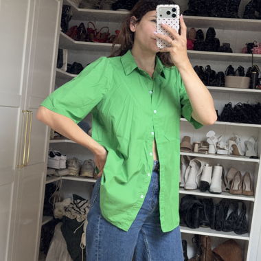 Gruene Bluse von VILA