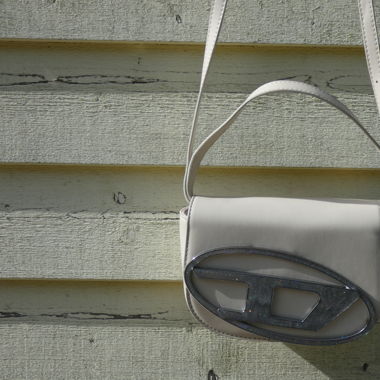 Diesel Handtasche Cremeweiss