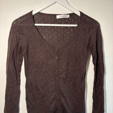 Cardigan marron