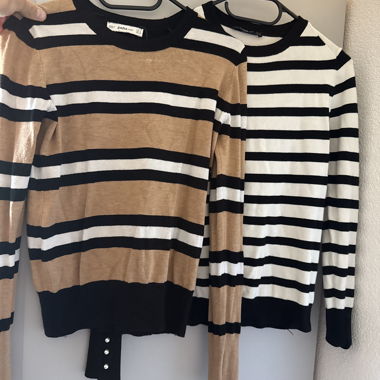 Maglia a righe Zara a maniche lunghe
