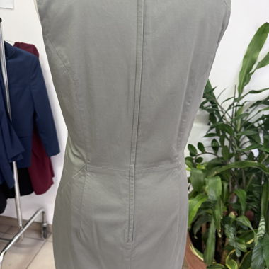 Robe sans manches grise