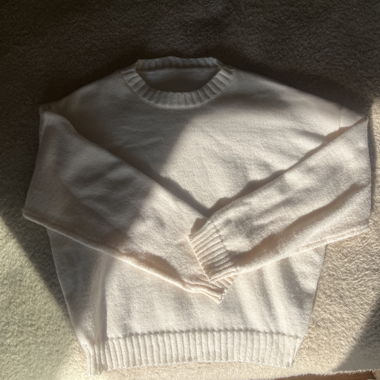 Bel maglione crema