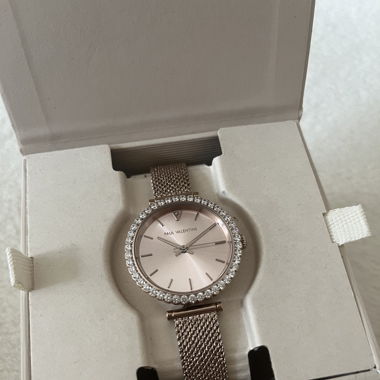 Paul Valentine Uhr champagne /rosegold