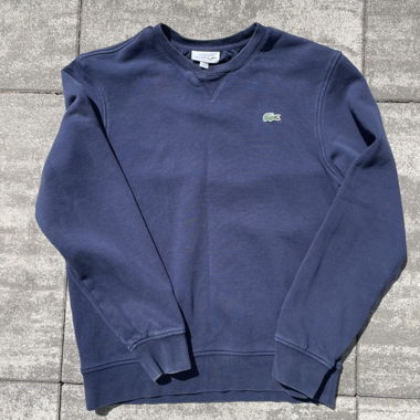 Navy Blau Lacoste Sweater Grösse M