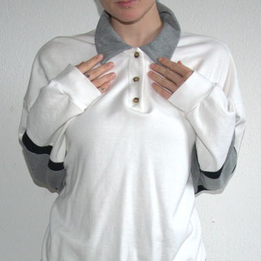 Hoodie-Bluse