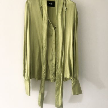 Silk Blouse Dolce & Gabbana Green M