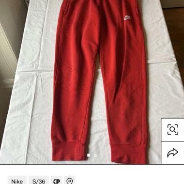 Jogging Nike rosso