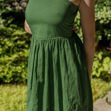 Grünes Sommerkleid