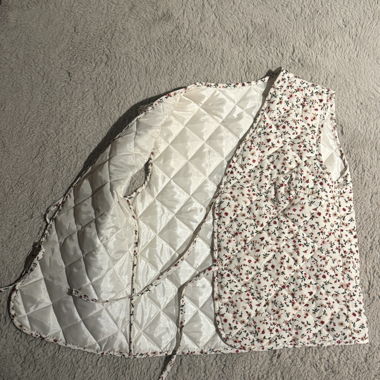 Gilet à motif floral