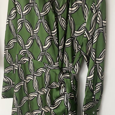 MNG patterned shirt dress