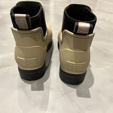 Stivaletti da pioggia UGG beige/kaki taglia 36