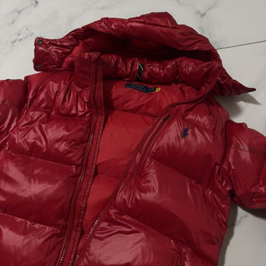 Ralph Lauren Puffer Jacket Red