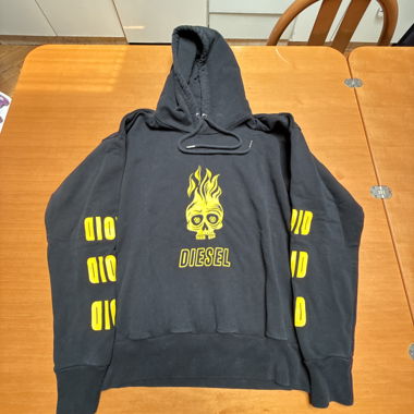 Diesel Hoodie schwarz