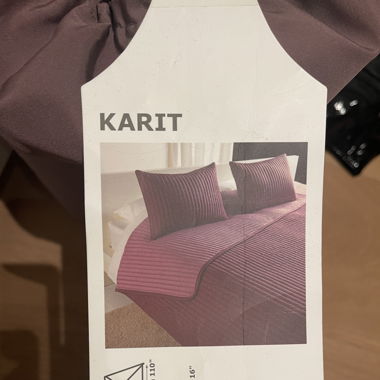 Bettüberzug in Violet NEU