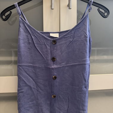 Button Strap Tank Top