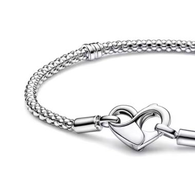 Echt silber  925 armband herz verschluss