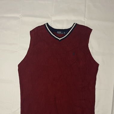 roter ralph lauren pullunder