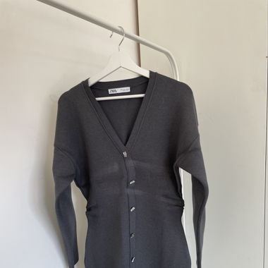 Grey mini dress Zara size large