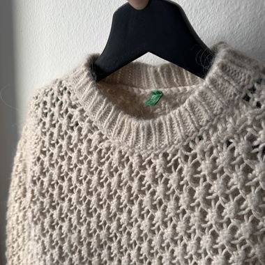 Alpaka Wolle Pullover United Colours of Benetton S