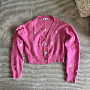 Veste fleurie