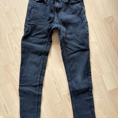 Jeans slim nero bambino 12 anni