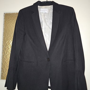 Veste noire élégante Sandro Paris T38