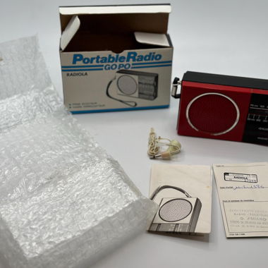 RADIO Vintage 1980 ! Radiola-Philips D4020-Test OK