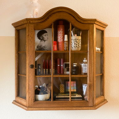 Mobiletto pensile in legno
