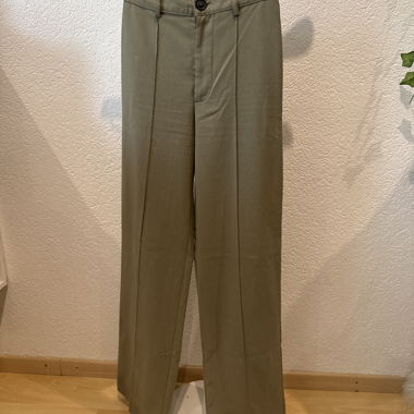 Pantalon en tissu vert olive de Pull&Bear