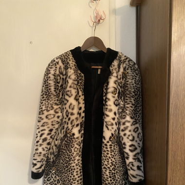 Manteau de fourrure femme taille L/XL oversize