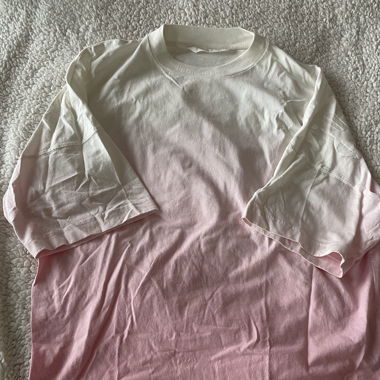 palm angels tee white and pink 