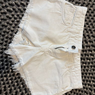 Short en jean blanc Subdued