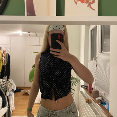 Polka dot top