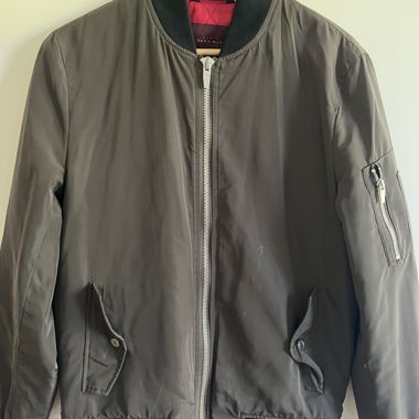 Zara Man Bomberjacke kaki