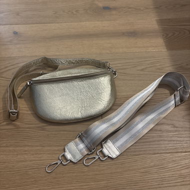 Borsa a tracolla dorata