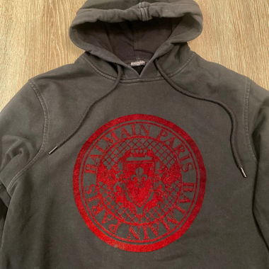 BALMAIN archive y2k japan hoodie