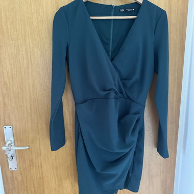 Draped mini dress