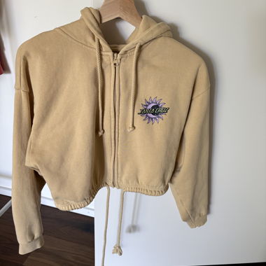 Sweat à capuche zippé Santa Cruz