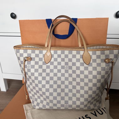 Louis Vuitton Neverfull MM Damier Azur
