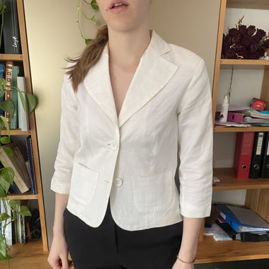 Linen blazer