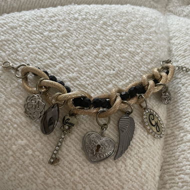Gold Charm Bracelet