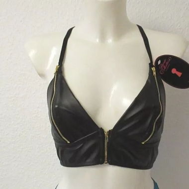 Reizwäsche Bralette Hunkemöller Kunstleder 75A
