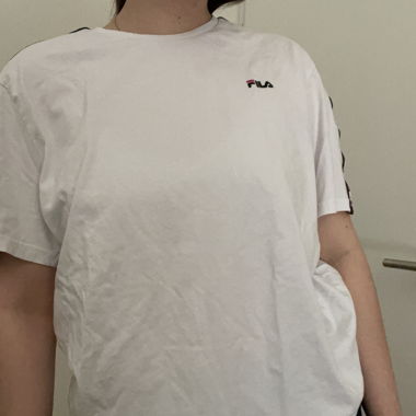 T-shirt graphique blanc FILA