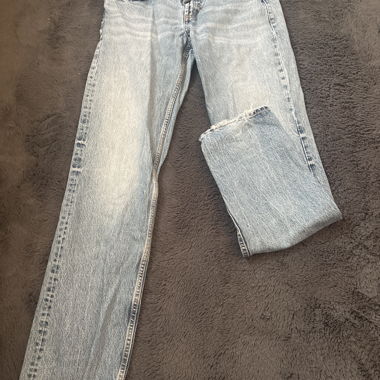 Zara Jeans hellblau