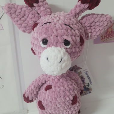 Pink Giraffe Plush