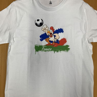 White France Football T-Shirt