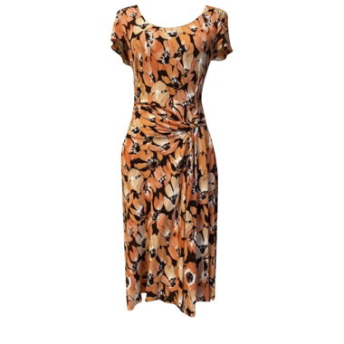 Abito midi floreale Prada