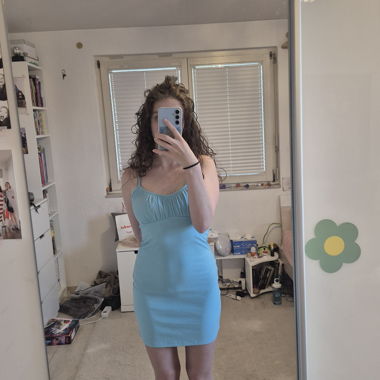 Vestito estivo blu